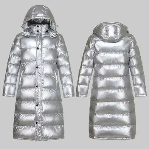 Tcyeek Streetwear Men's Down Jacket Fashion Brand 90% Thick Duck Down Jacket Man Clothes Long Warm Down Coat Parka Hiver 2020101 - KIMLUD