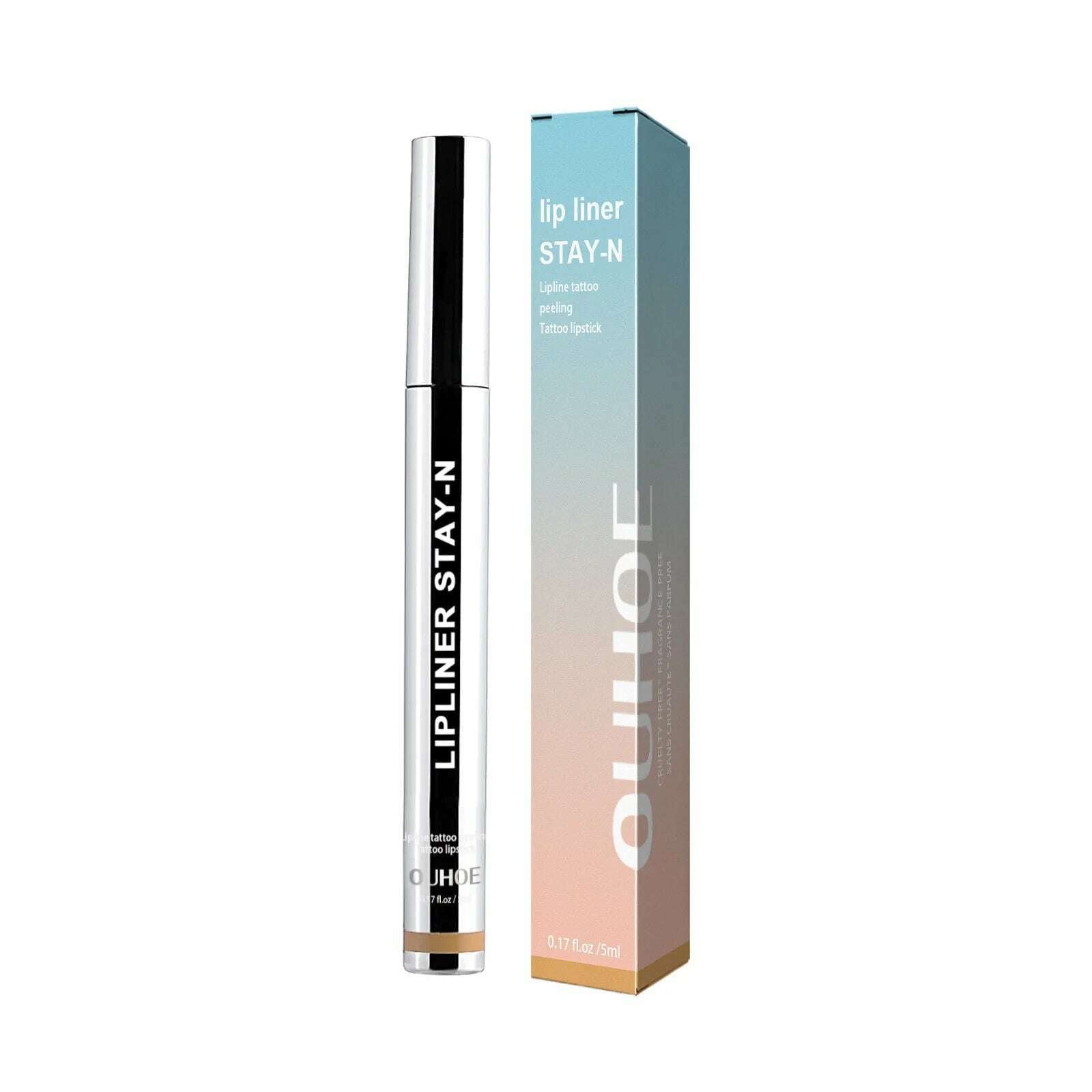 Waterproof Lip Liner Long Lasting Matte Sexy Plumper Peel off Lipliner Contour Tint Lipstick Charming Gloss Tatto Makeup Pencil - KIMLUD