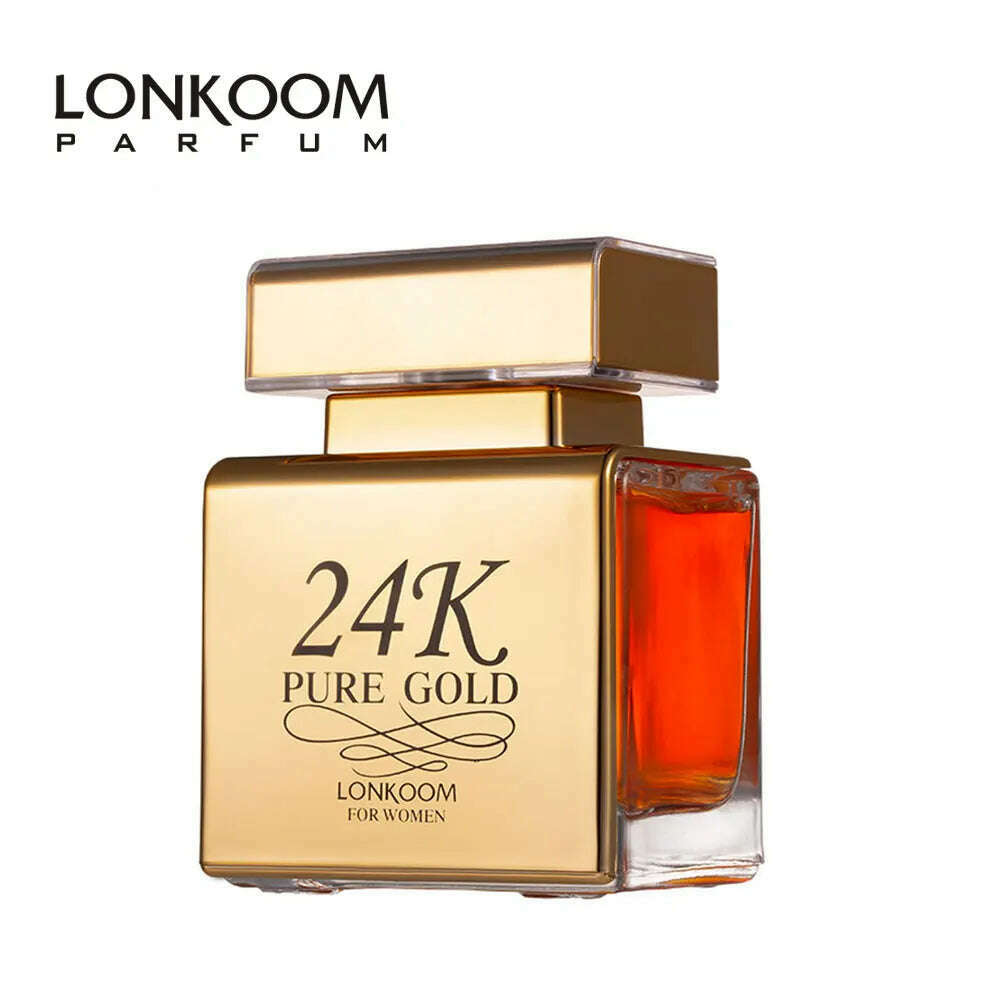 KIMLUD, Women Perfume Sweet Vanilla Elegant Fruity EDP Long Lasting Fragrance, For Dating Party Outdoor Entertainment 24k Lonkoom Scent, Gold / United States, KIMLUD APPAREL - Womens Clothes