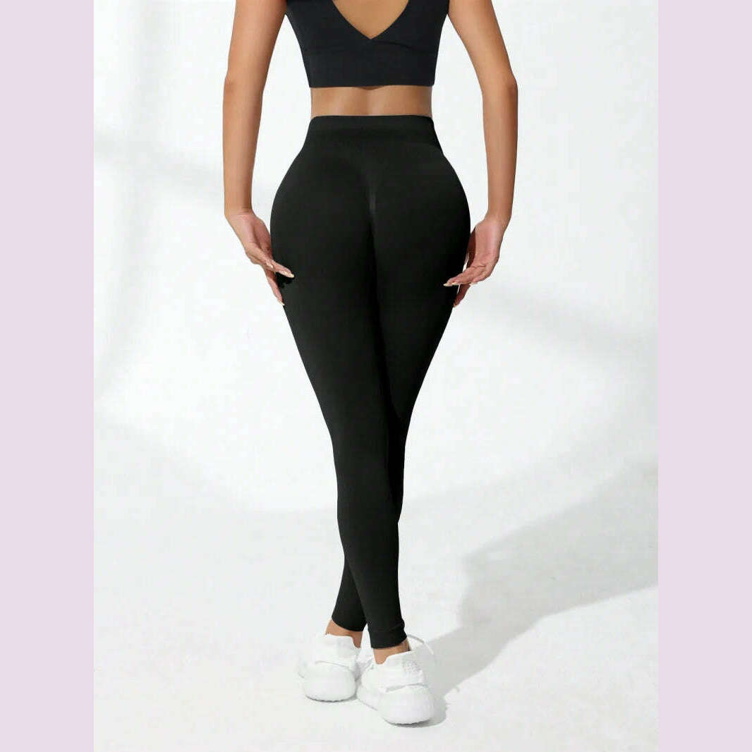 KIMLUD, Women's High Waist Yoga Leggings Seamless High Stretchy Butt Lifting Breathable Sports Pants for Women Gym Leggings, KIMLUD Womens Clothes