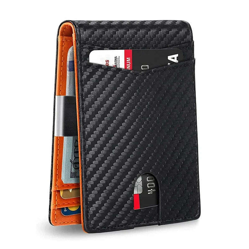 RFID LEATHER WALLETS - KIMLUD