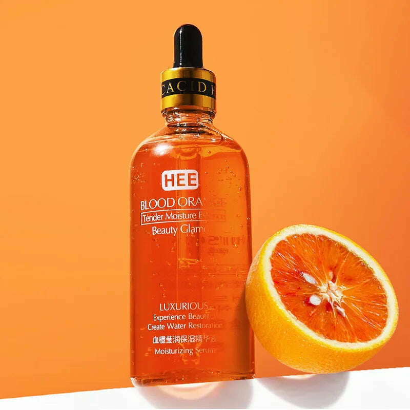 KIMLUD, 100ml Blood Orange Vitamin C Facial Essence Revitalizing Moisturizing Lifting Firming Brightening Skin Tone Nicotinamide Serum, KIMLUD Womens Clothes