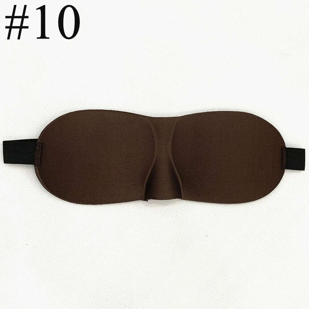 1Pcs 3D Sleep Mask Natural Sleeping Eye Mask Eyeshade Cover Shade Eye Patch Women Men Soft Portable Blindfold Travel Eyepatch - KIMLUD