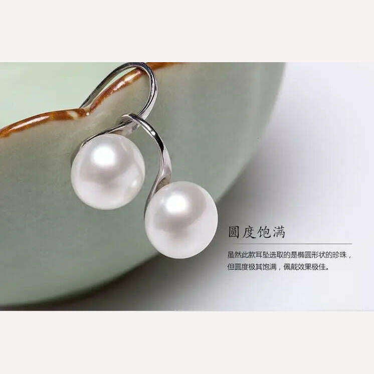 2020 Hot Sale Natural Pearl Earrings For Women Freshwater AA Pearl earring earring Accessories Earrings - KIMLUD