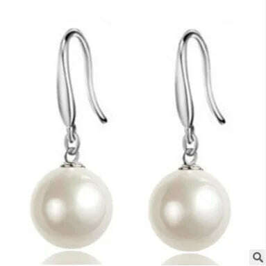 2020 Hot Sale Natural Pearl Earrings For Women Freshwater AA Pearl earring earring Accessories Earrings - KIMLUD