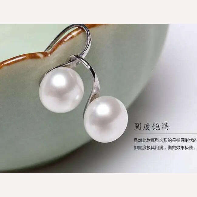 2020 Hot Sale Natural Pearl Earrings For Women Freshwater AA Pearl earring earring Accessories Earrings - KIMLUD