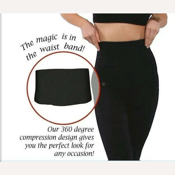 2022 New Women's High Waist Stovepipe Weight Loss Hip Hip Pants Shaping Leggings Shaping Pants Large Size Bodysuit Pants XS-8XL - KIMLUD