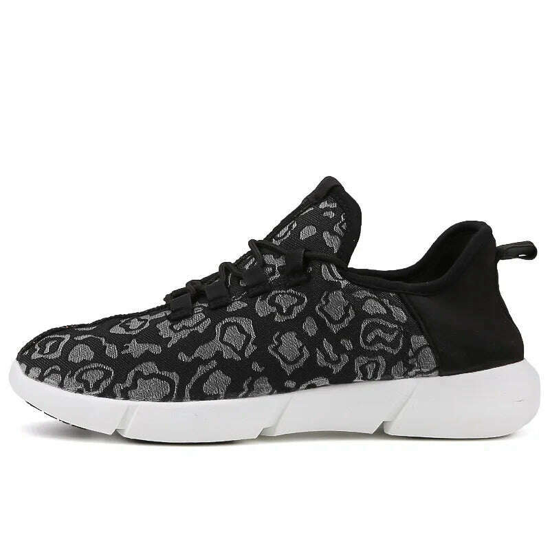 2023 New Luminous Sneakers Glowing Light Up Shoes for men women shoes White LED Sneakers Flashing Shoes with Light for Adult - KIMLUD