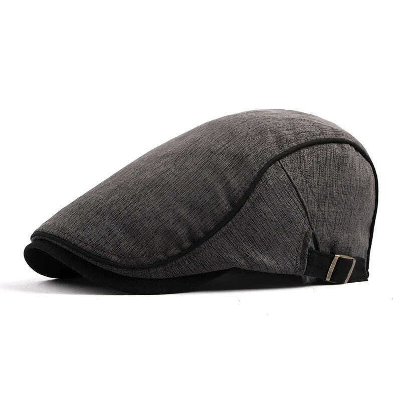 2023 Retro Newsboy Caps Men Octagonal Hats British Painters Hat Autumn Winter Berets Herringbone Flat Caps Hip Hop Berets Gorras - KIMLUD