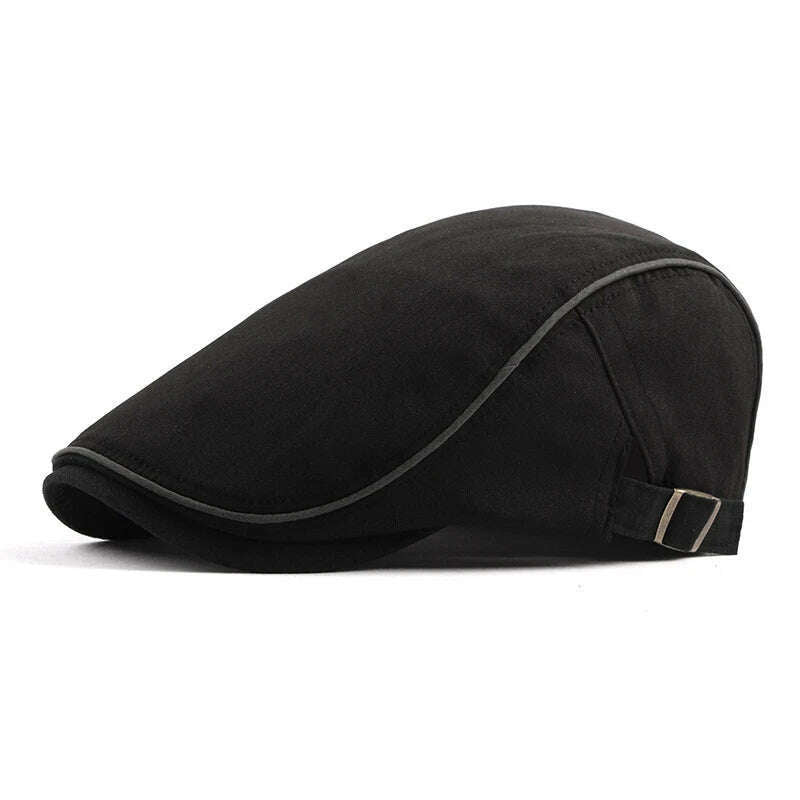 2023 Retro Newsboy Caps Men Octagonal Hats British Painters Hat Autumn Winter Berets Herringbone Flat Caps Hip Hop Berets Gorras - KIMLUD