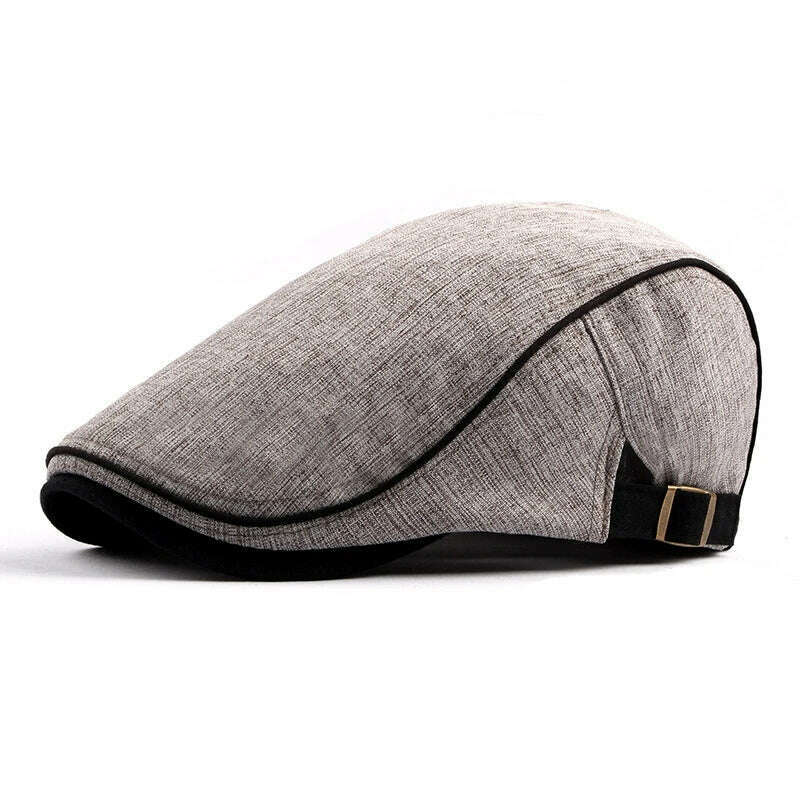 2023 Retro Newsboy Caps Men Octagonal Hats British Painters Hat Autumn Winter Berets Herringbone Flat Caps Hip Hop Berets Gorras - KIMLUD