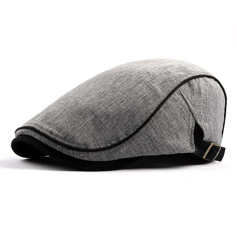 2023 Retro Newsboy Caps Men Octagonal Hats British Painters Hat Autumn Winter Berets Herringbone Flat Caps Hip Hop Berets Gorras - KIMLUD
