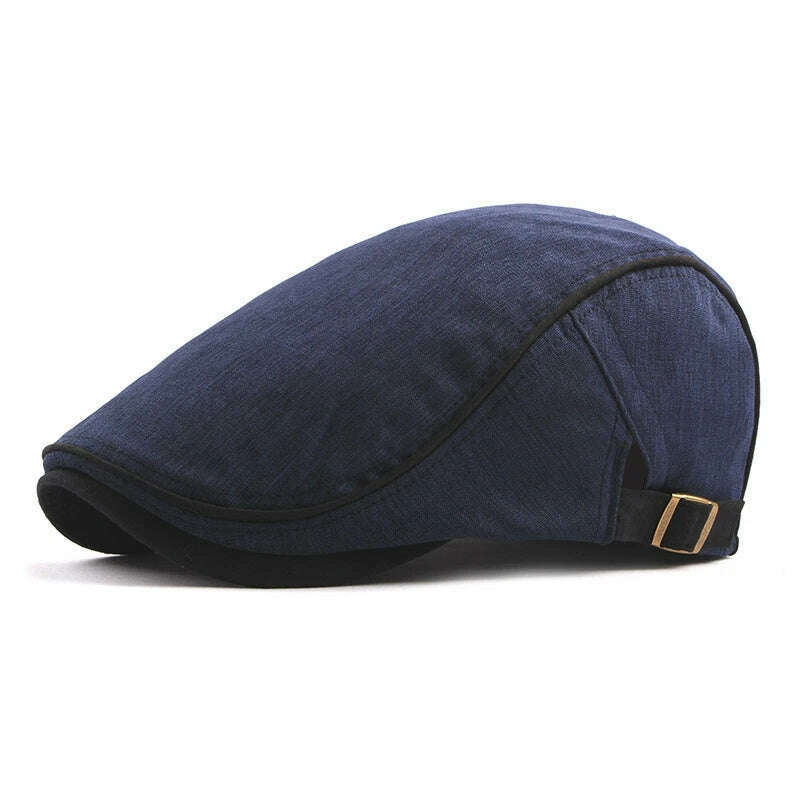 2023 Retro Newsboy Caps Men Octagonal Hats British Painters Hat Autumn Winter Berets Herringbone Flat Caps Hip Hop Berets Gorras - KIMLUD