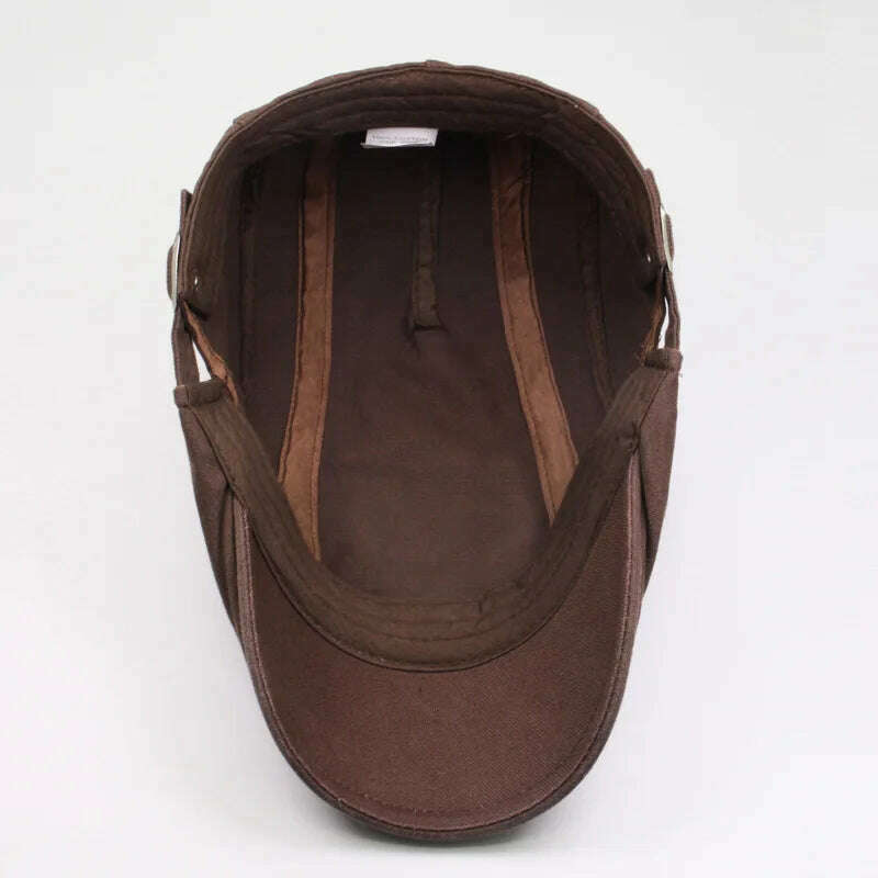 2023 Retro Newsboy Caps Men Octagonal Hats British Painters Hat Autumn Winter Berets Herringbone Flat Caps Hip Hop Berets Gorras - KIMLUD
