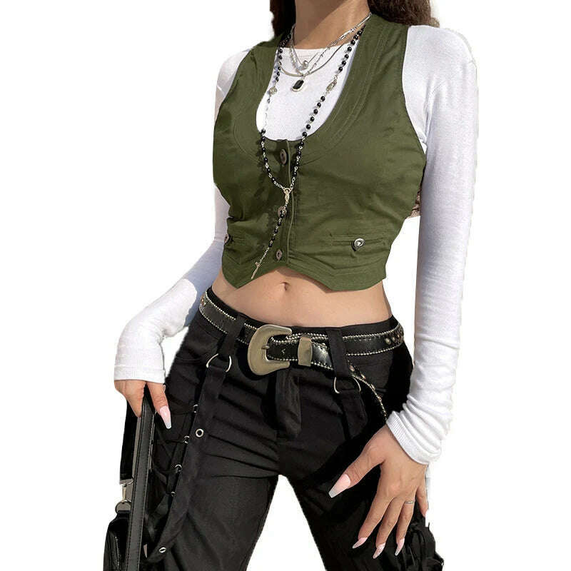 2023 Women's Dressy Waistcoat Racerback Vest Tuxedo Daily Suit Waistcoat Vintage Steampunk Jacquard Jacket Punk Style Corsetier - KIMLUD