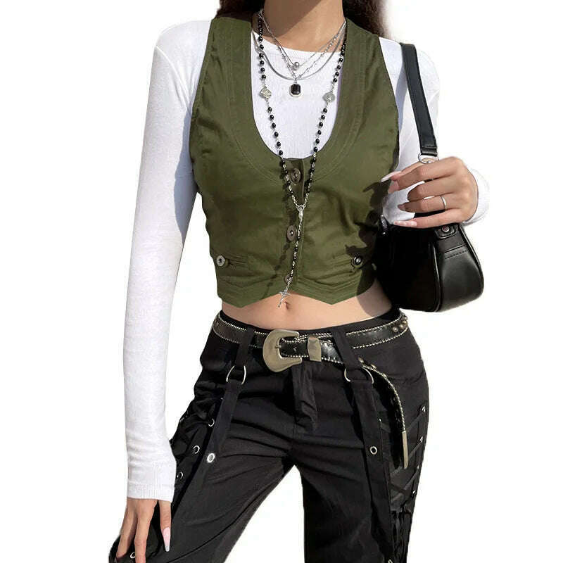 2023 Women's Dressy Waistcoat Racerback Vest Tuxedo Daily Suit Waistcoat Vintage Steampunk Jacquard Jacket Punk Style Corsetier - KIMLUD