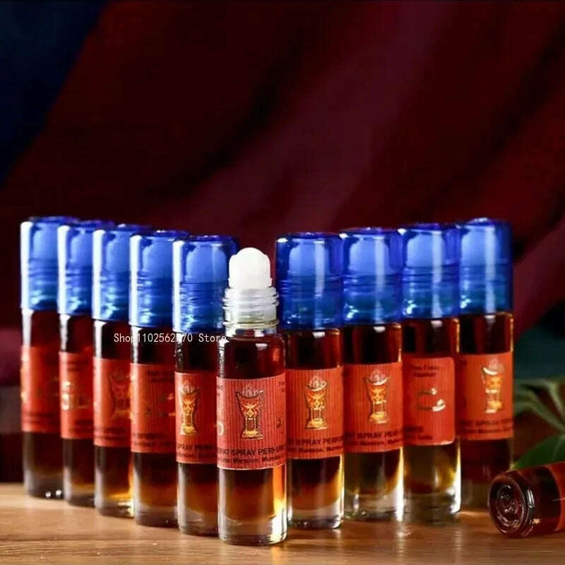 KIMLUD, 8ml / Bottle Indian Natural Sandalwood Essential Oil Perfume for Indoor Buddha Aromatherapy Soothing Spirit Lasting Fragrance, KIMLUD Womens Clothes