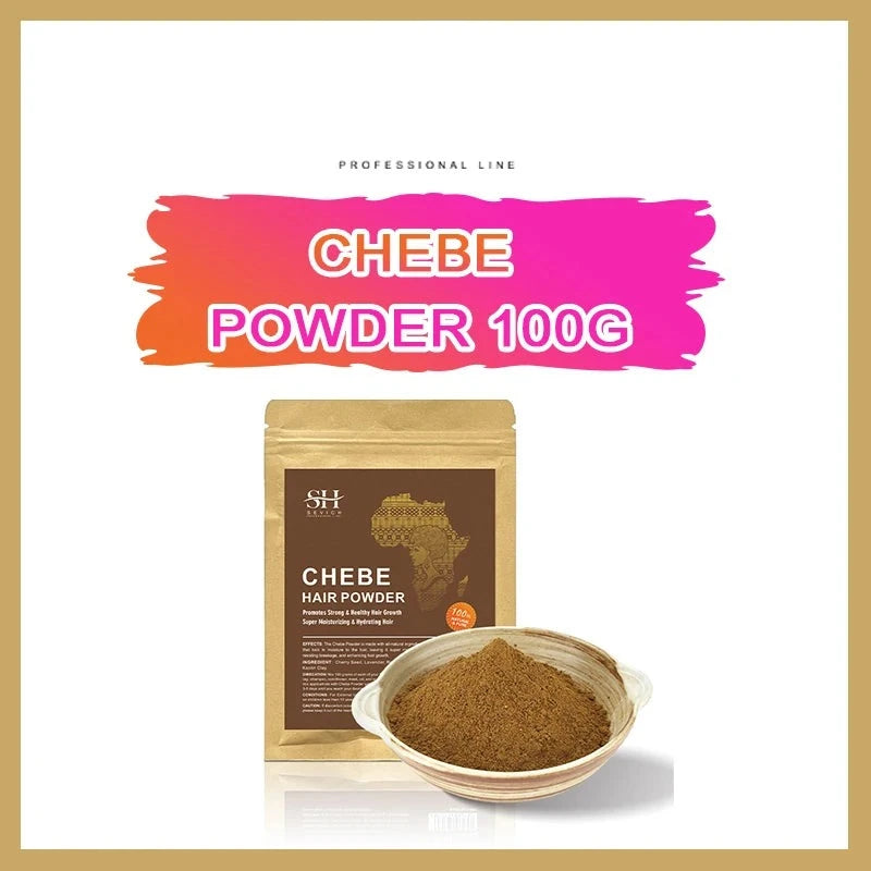 100% Chebe Set Fast Hair Growth Set Chebe Oil Traction Alopecia Anti Break Loss Chebe Powder Africa Chad Hair Loss Treatmen - KIMLUD