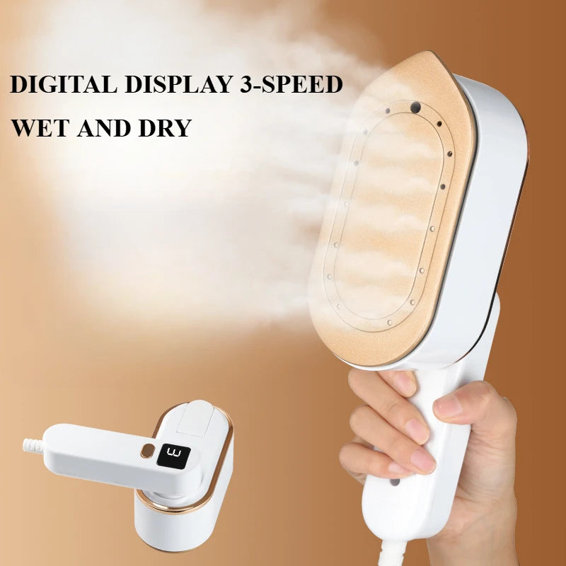 KIMLUD, 1200W Powerful Steamer Iron for Clothes with 3 Modes and 150ml Water Tank Portable Handheld Garment Steamer for Home Dorm Travel, KIMLUD Womens Clothes