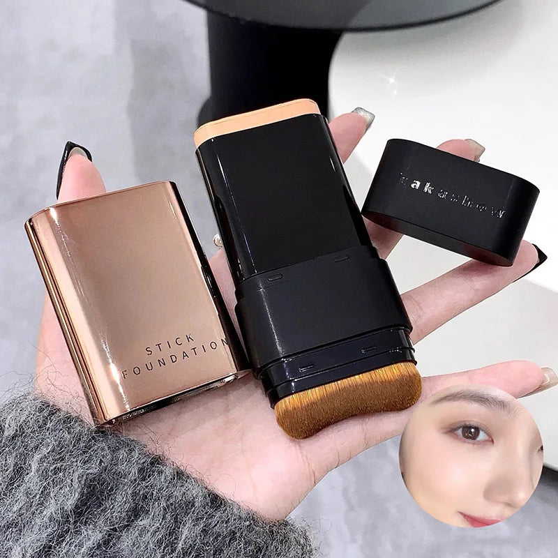Eraser Foundation Stick Water Moist Light Concealer Foundation Covering Acne Scarring Dark Under-eye Circles Face Beauty Makeup