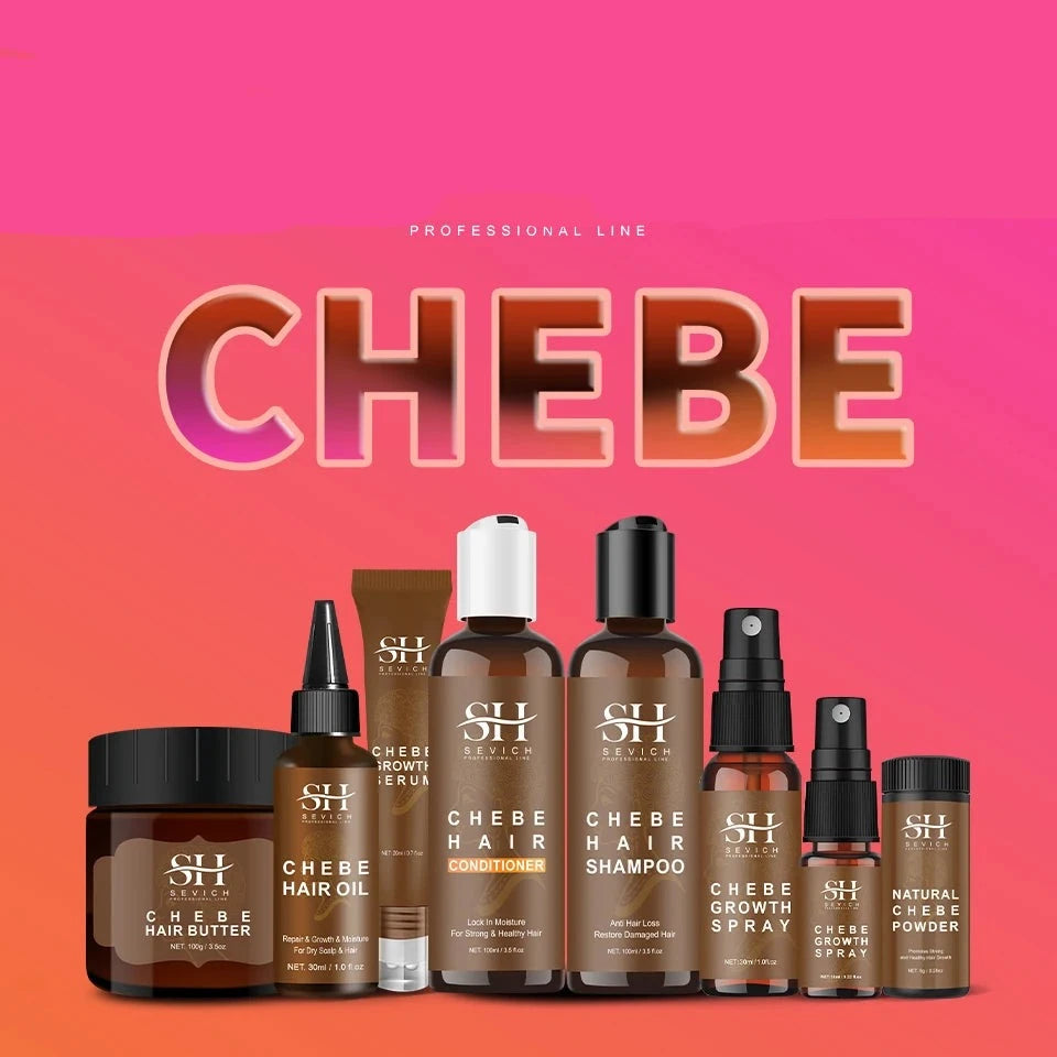 100% Chebe Set Fast Hair Growth Set Chebe Oil Traction Alopecia Anti Break Loss Chebe Powder Africa Chad Hair Loss Treatmen - KIMLUD