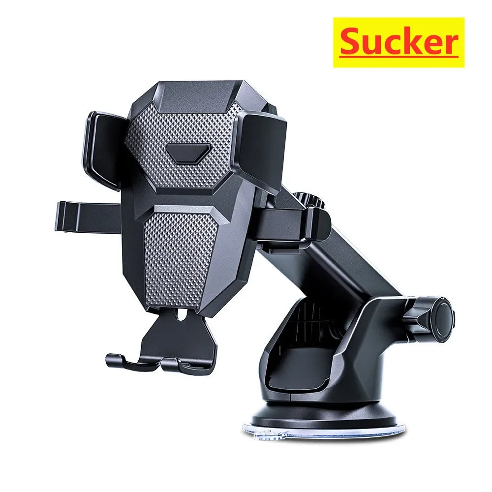 2024 NEW Universal Sucker Car Phone Holder 360° Windshield Car Dashboard Mobile Cell Support Bracket for iPhone Samsung Xiaomi - KIMLUD
