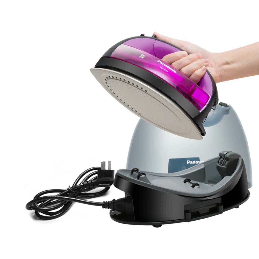 KIMLUD, cordless Steam Iron Handheld 3-speed Adjustable Ironing Machine Portable Ceramic Bottom Plate 1300W Fabric Steamer Self-Cleaning, KIMLUD Womens Clothes