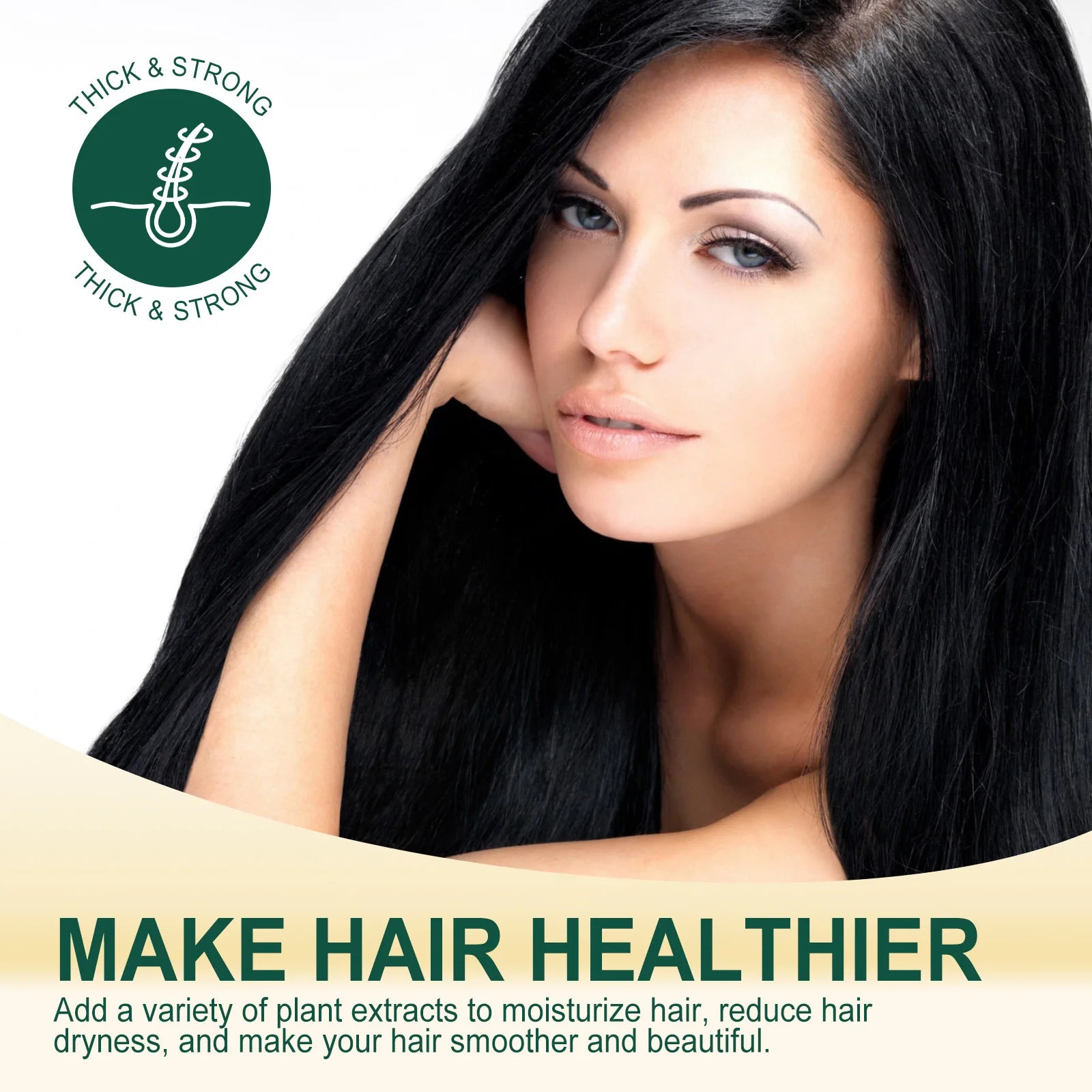 Hair Growth Cream Prevent Loss Baldness Treatment Improves Dryness Reduce Damaged Deeply Moisturizing Repairing Curls Hair Mask