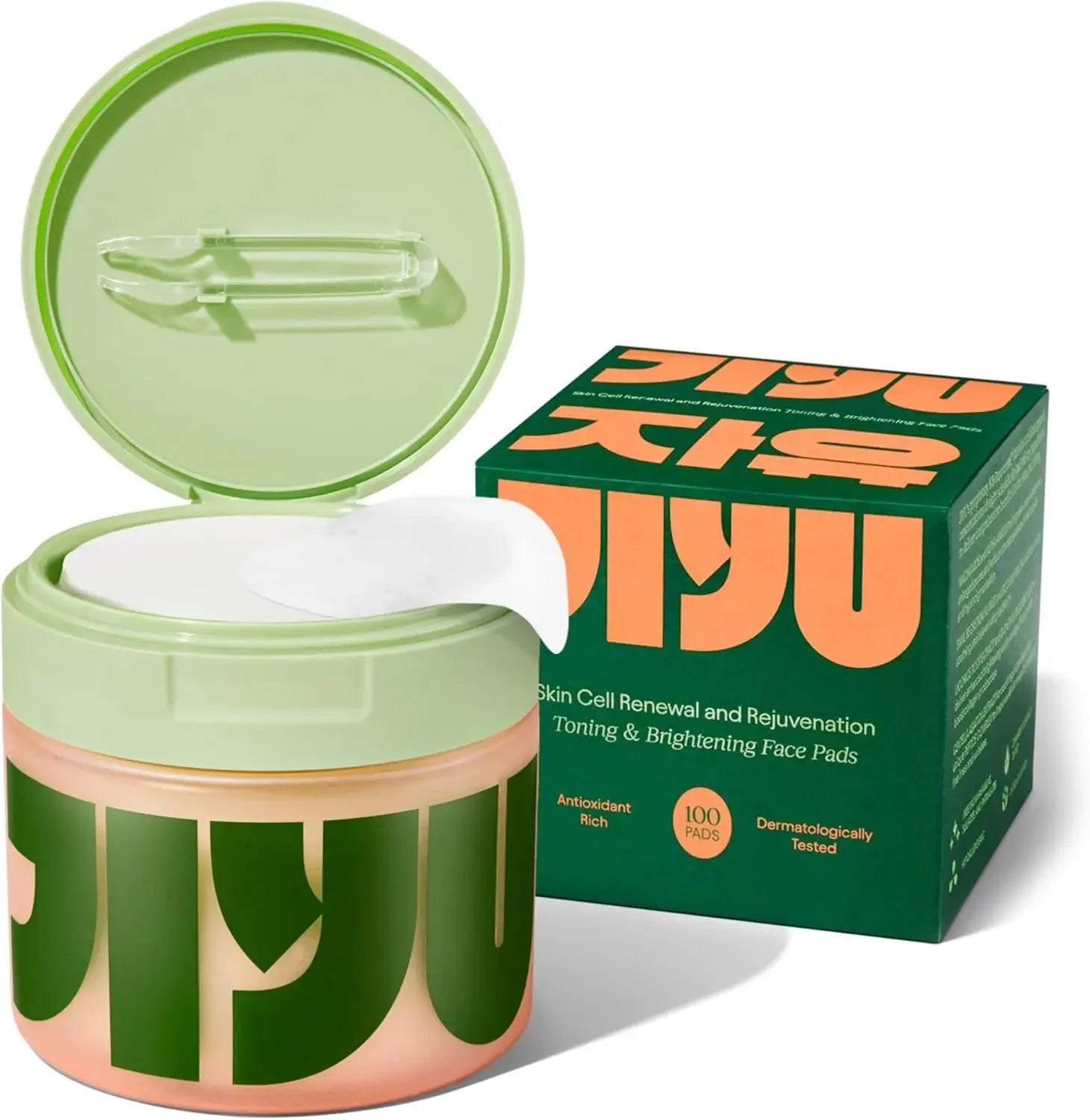 TITK HOT Korean skincare product anti-aging,dark spot and wrinkle minimizing toner pad,100pcs centella,asiatica and niacinamide
