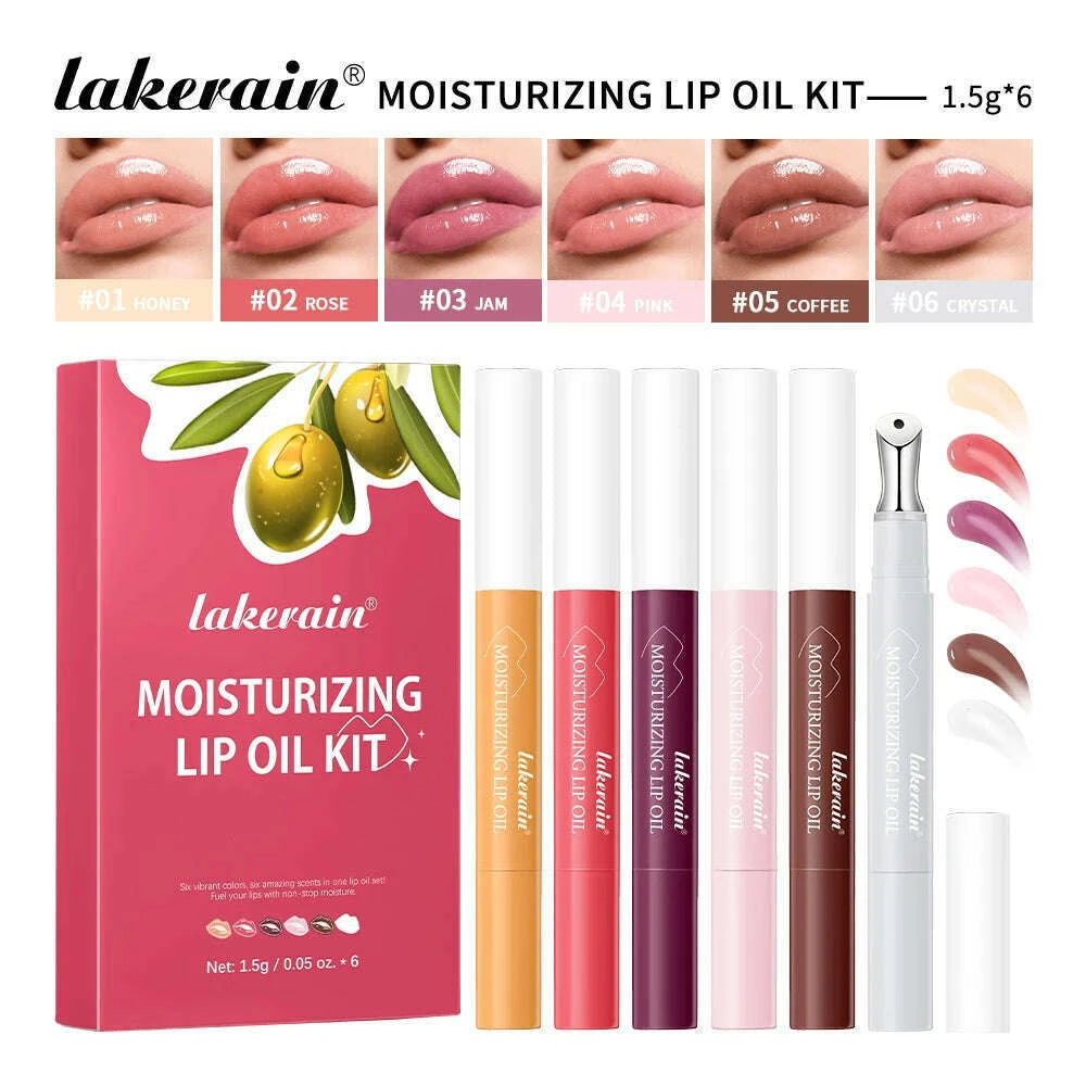 lakerain6-color-lip-essence-set-lasting-moisturizing-light-lip-lines-moisturizing-hydration-honey-rose-fragrance-lip-balm-kimlud-kimlud-33920806