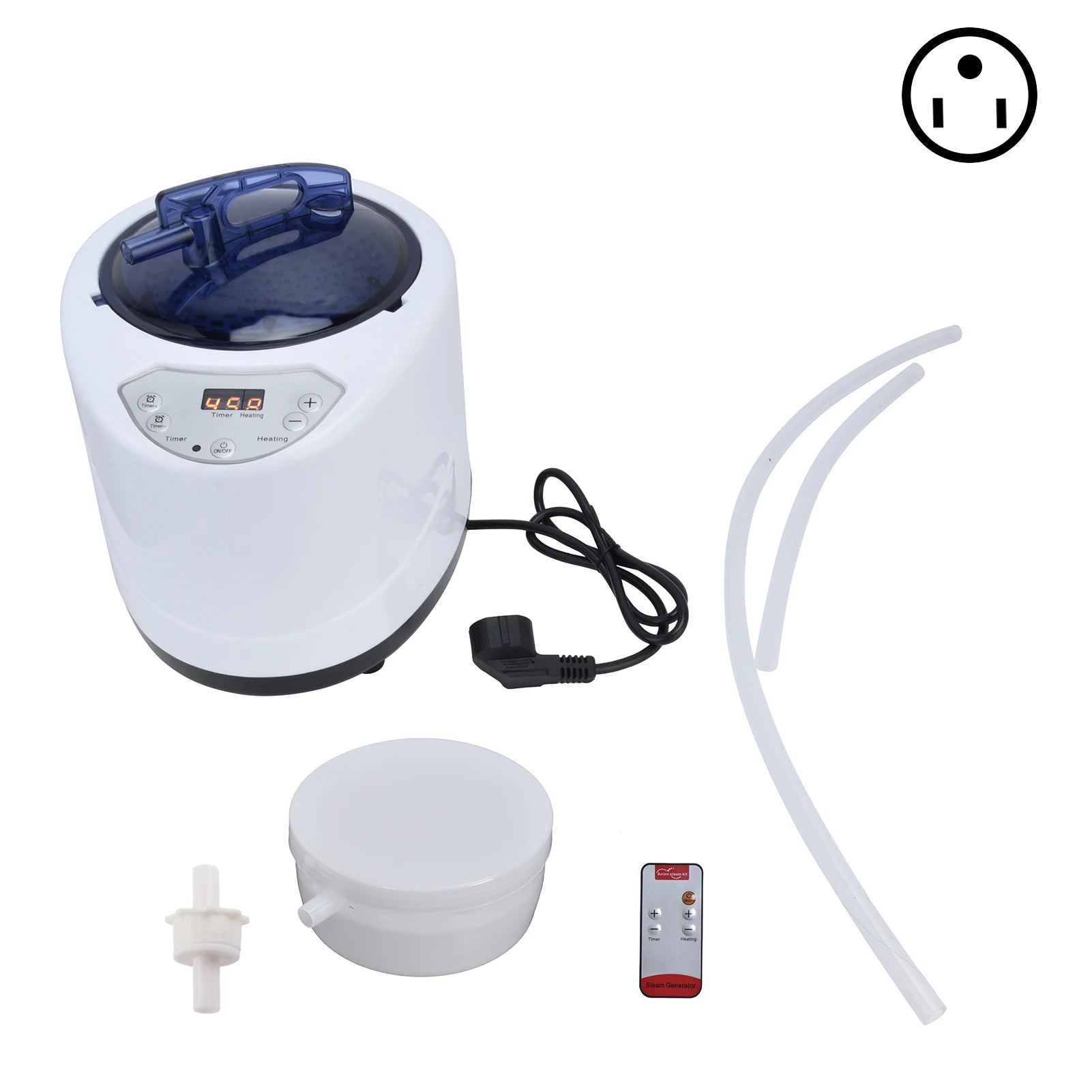1000W Household Sauna Room Steamer Sauna Steamer Pot Machine Portable Sauna Steam Generator Fumigation Machine H