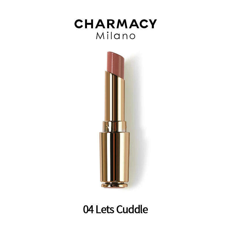 CHARMACY 8 Colors Nude Moisturize Lipstick Luxury Natural High Quality Velvet Lipstick Korean Cosmetic Makeup for Lip Women - KIMLUD