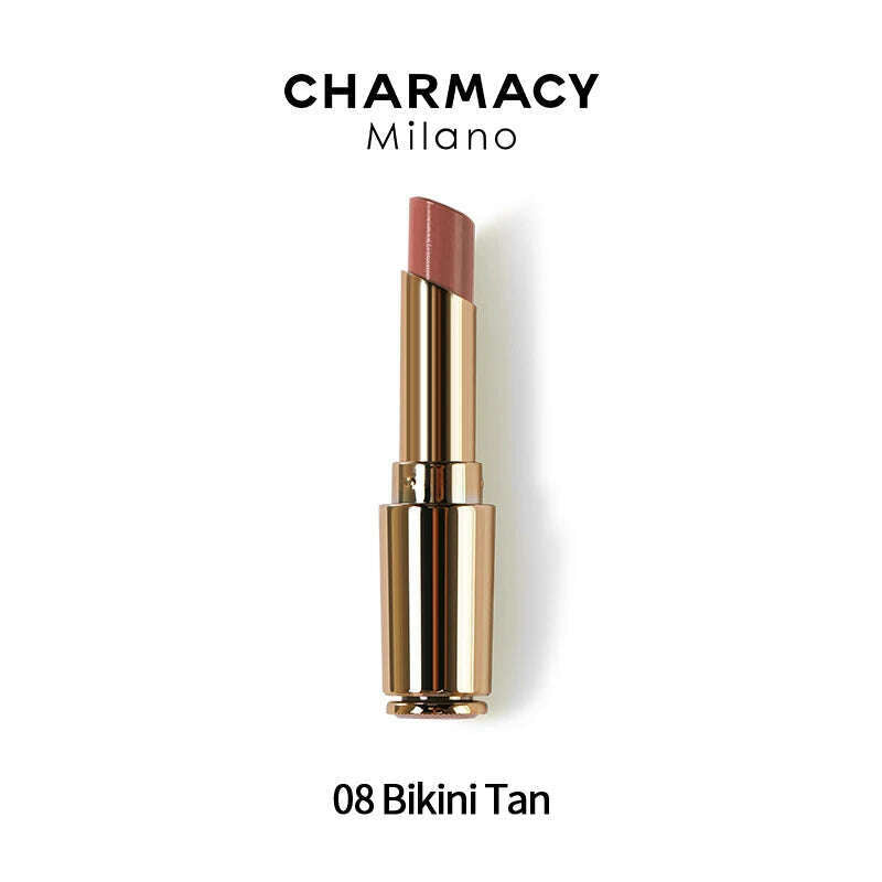 CHARMACY 8 Colors Nude Moisturize Lipstick Luxury Natural High Quality Velvet Lipstick Korean Cosmetic Makeup for Lip Women - KIMLUD