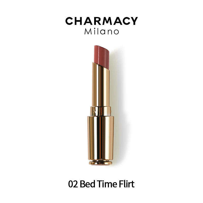 CHARMACY 8 Colors Nude Moisturize Lipstick Luxury Natural High Quality Velvet Lipstick Korean Cosmetic Makeup for Lip Women - KIMLUD