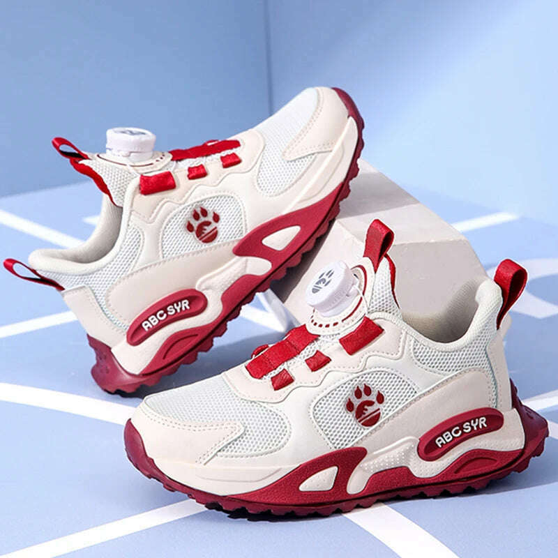 KIMLUD, Children's Sports Shoes New Double Mesh Cushioning Casual Running Shoes Outdoor Anti Slip Fashionable Walking Shoes for Kids, KIMLUD Womens Clothes