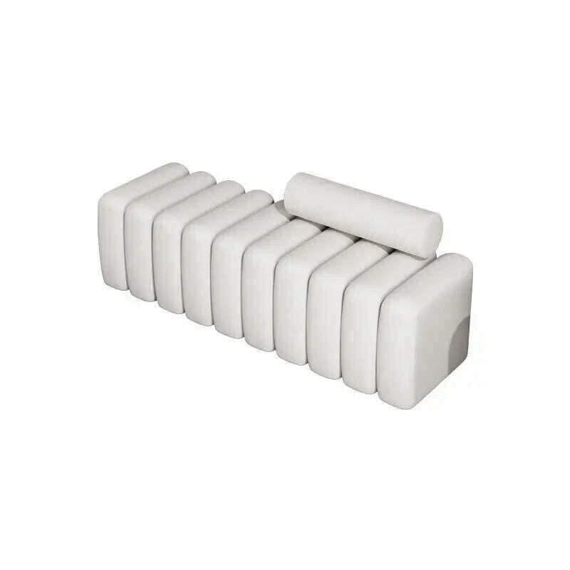 Creative Sofa Stool Light Luxury Shoe Stool Clothing Store Rest Long Bench Living Room Rectangular Sofa Stool Bed End Stool - KIMLUD