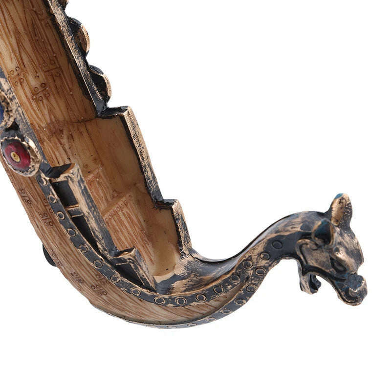 KIMLUD, Dragon Boat Incense Stick Holder Burner Hand Carved Censer Ornaments Retro Incense Burners Traditional Design Home Decoration, KIMLUD Womens Clothes