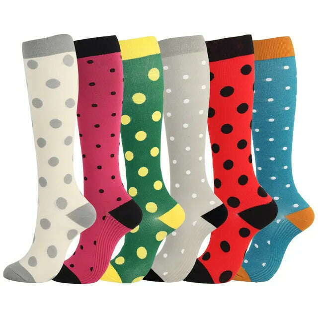 Dropship Compression Stockings Batch Socks Varicose Veins Nurse Socks Football Running Men Women Outdoor Sports Socks Unisex - KIMLUD
