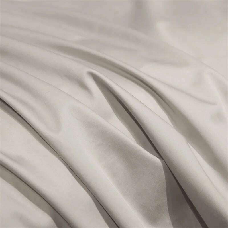 Embroidery Bedding Sets Egyptian Cotton Bed Sheet Set Luxury Duvet Cover Bedsheet Bed Linen Pillowcase 5 Stars Hotel Bedclothes - KIMLUD