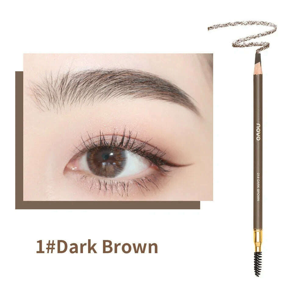 Eyebrow Pencil Waterproof 4 Colors Eyebrow Tattoo Tint Eyeliner Pencil Makeup Cosmetics Natural Lasting Eye Brow Pencil Tattoo - KIMLUD