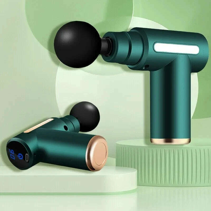 Fascia Gun Muscle Relaxation Massager Electric Vibration Massage Gun Professional Grade Neck Membrane Gun - KIMLUD