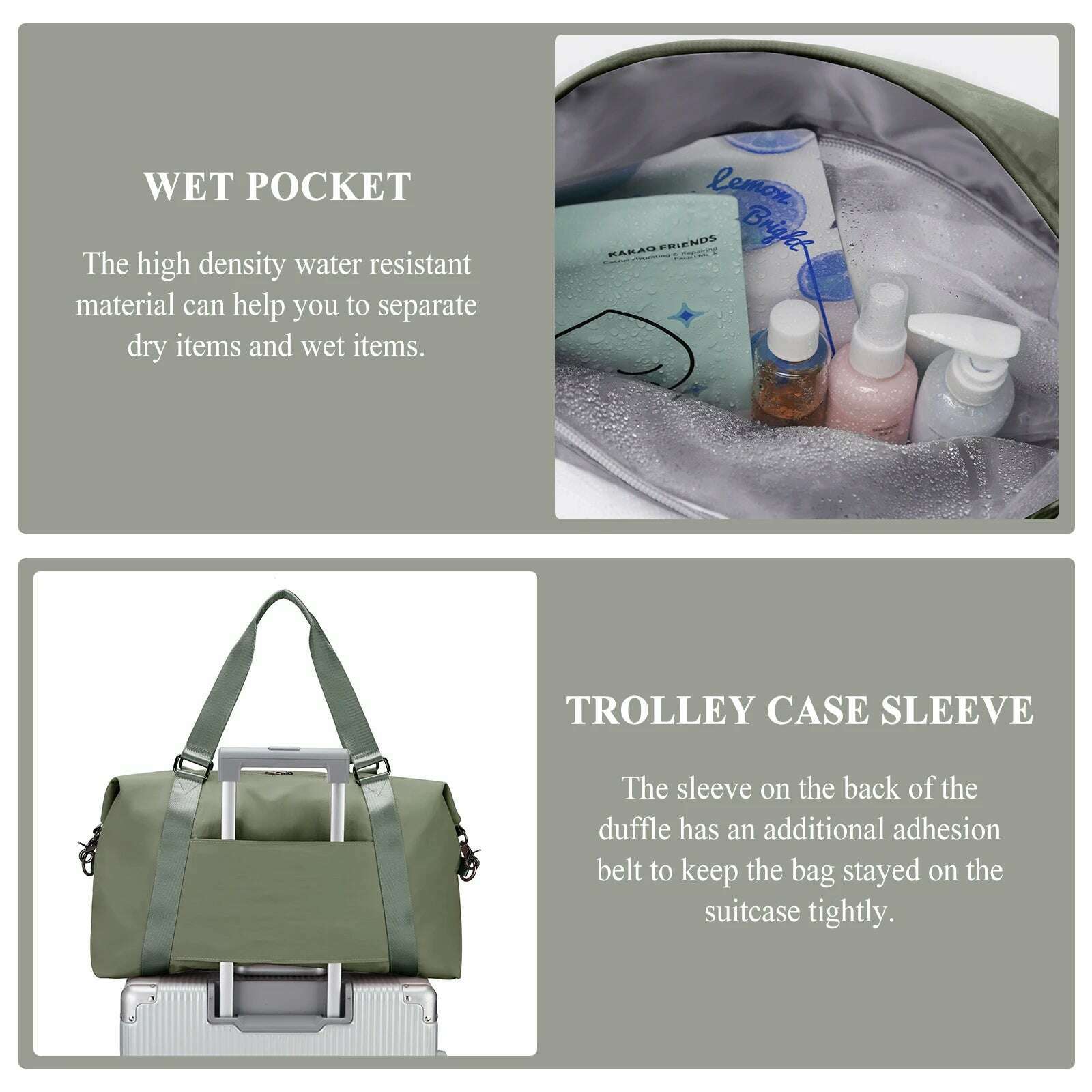 Fashion Handbags 2024 Women's Clothing Bag Large Capacity Foldable Travel Bag Tote Bag Men Cabin Bag Main Trends Gym Sports Bag - KIMLUD
