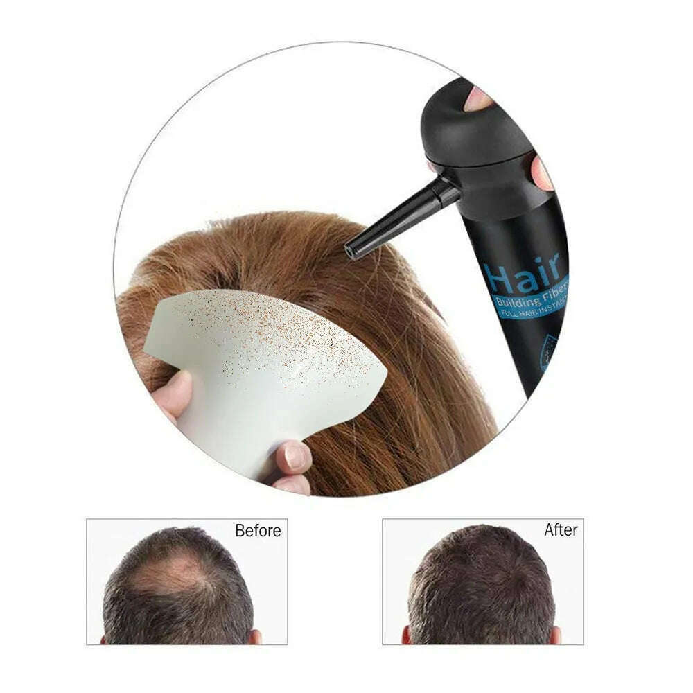 Hairline Enhancement Card Beard Fiber Dense Optimization Board Spray Board Haircut Styling Card Hair Styling Tools For Barber - KIMLUD