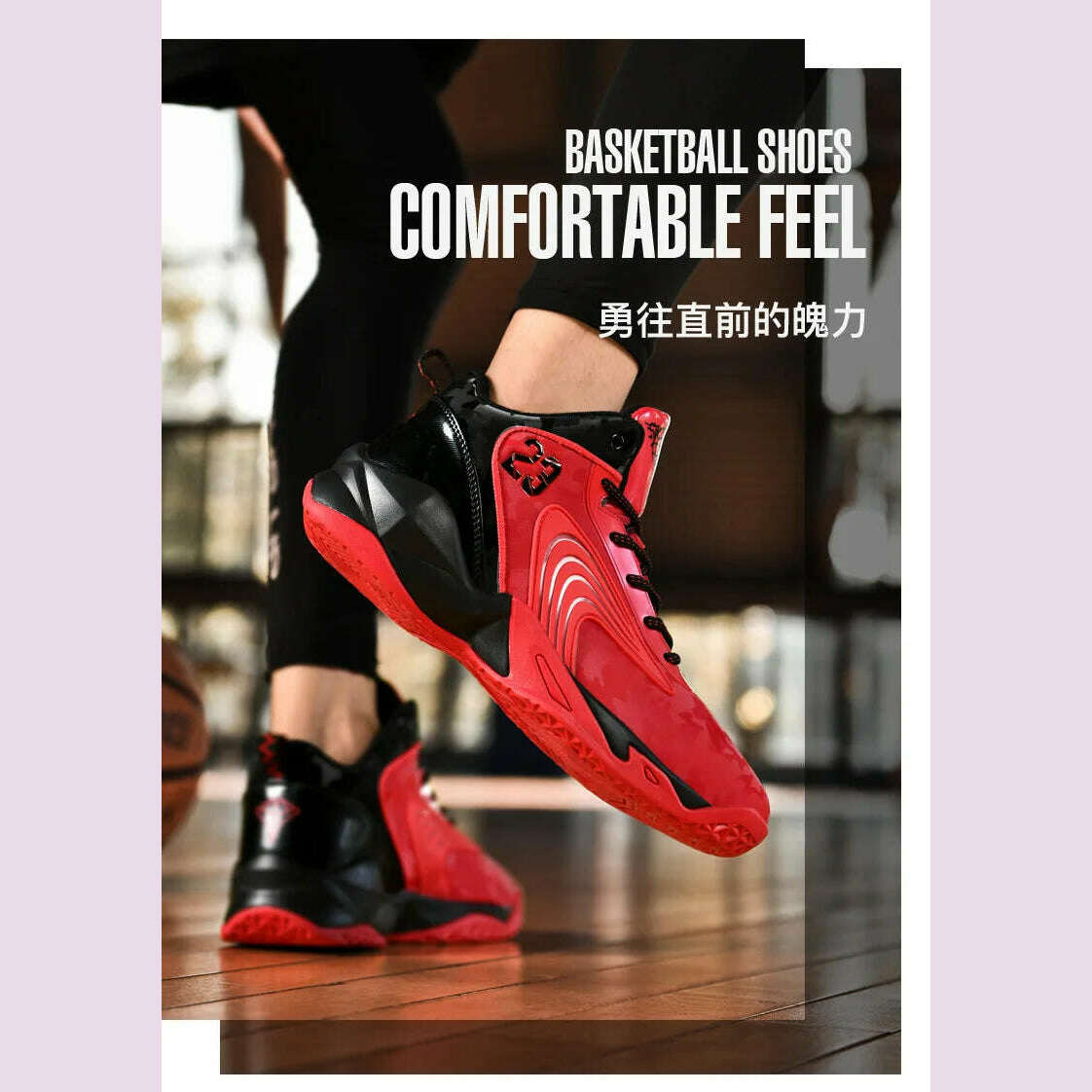 KIMLUD, High quality casual sport shoe for men new 2025 size 36 44 45 comfortable outdoor running basketball Sneakers shoe black red, KIMLUD Womens Clothes