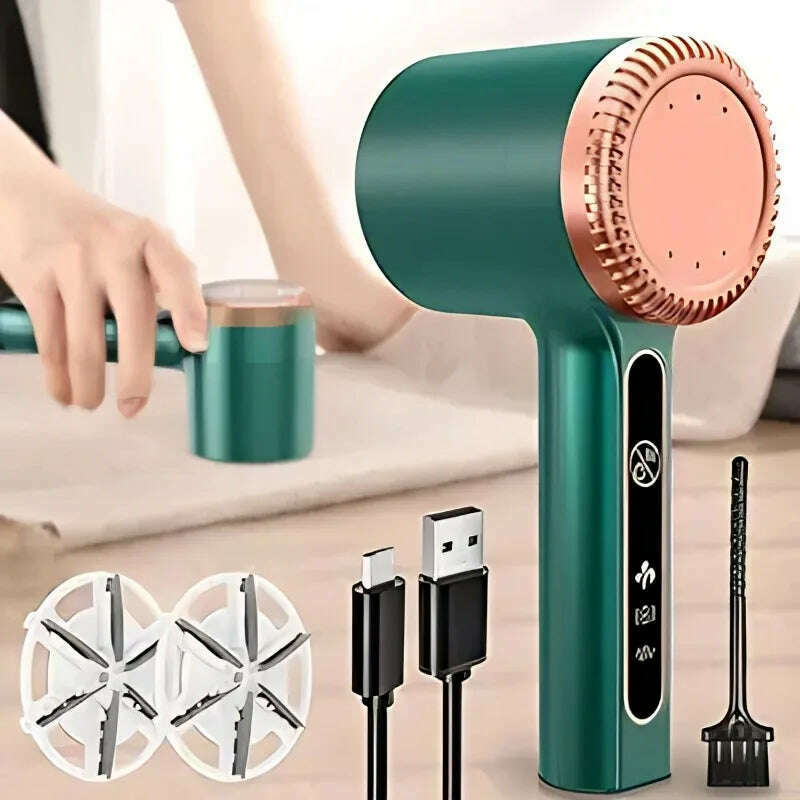 KIMLUD, Household Electric Lint Remover For Clothing Hair Ball Trimmer Fuzz Clothes Sweater Shaver Spools Removal Device Rechargeable, KIMLUD Womens Clothes