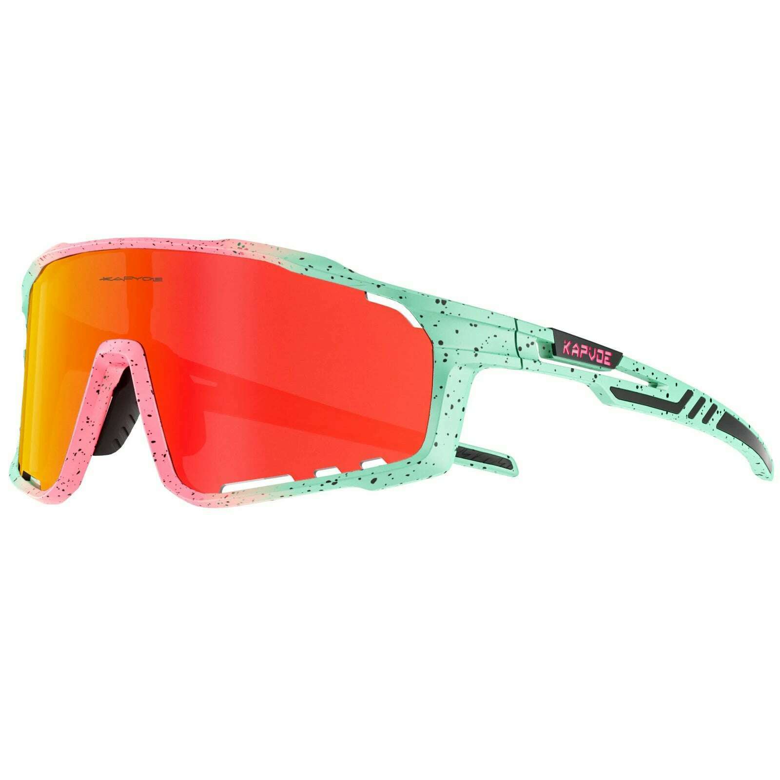 KIMLUD, Kapvoe Cycling Sunglasses Polarized Bicycle Bike Men UV400 Racing Bike Road Mountain Eyewear Women Outdoor Sport Goggles, KE-X76-10 / 3LENS, KIMLUD APPAREL - Womens Clothes