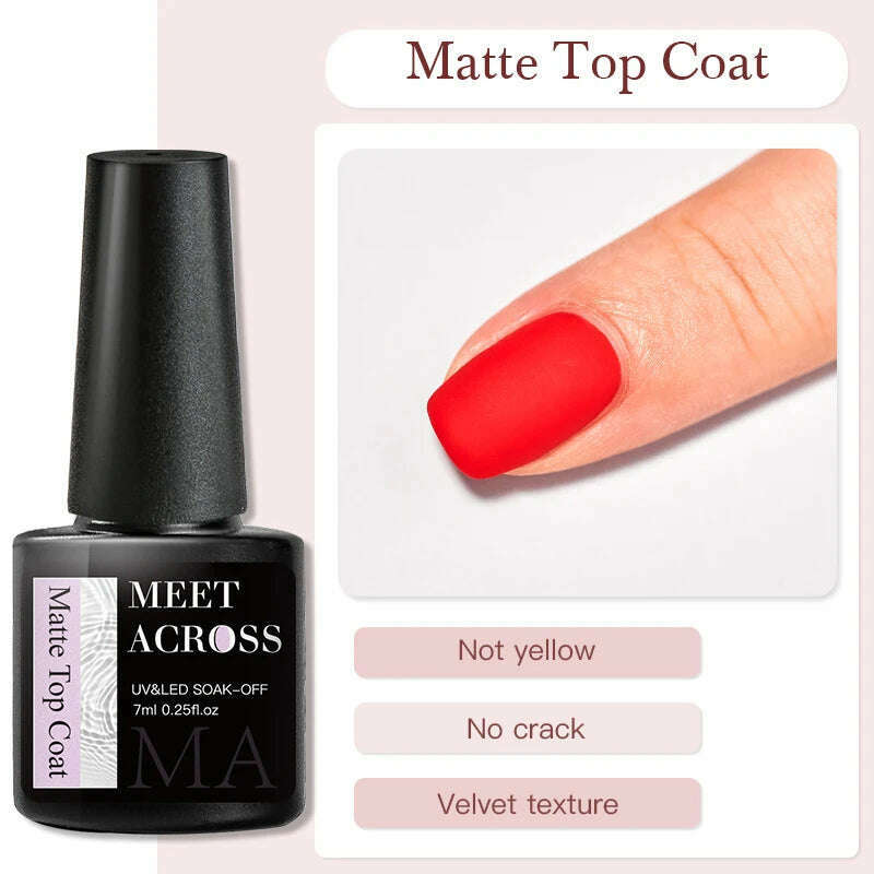 MEET ACROSS 5ml Pink Dried Flower Gel Nail Polish Natural Flower Fairy Nail Art Gel Soak Off UV LED Painting Varnishes For Nails - KIMLUD