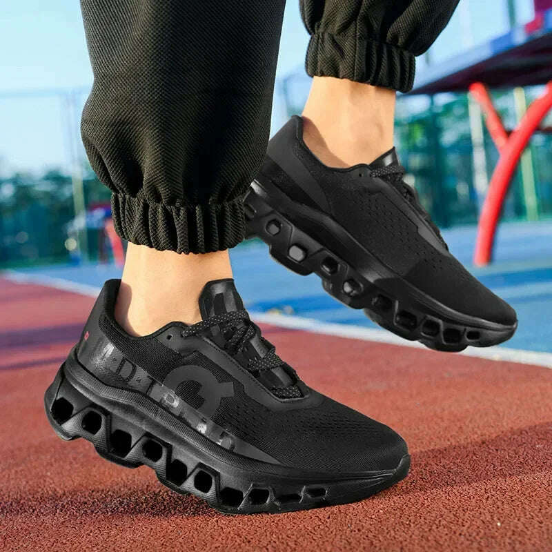 KIMLUD, Men Sports Shoes Luxury Casual Sneakers Mesh Running Shoes Summer Lightweight Platform Fashion Basketball Walking Shoes for Men, KIMLUD Womens Clothes