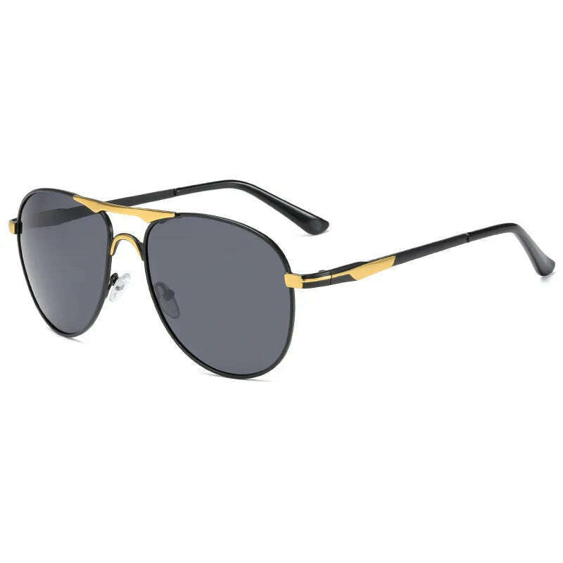 Men's Polarized Sunglasses Women Driving Pilot Vintage Sun Glasses Brand Designer Male Black Sunglasses For Man Women UV400 - KIMLUD