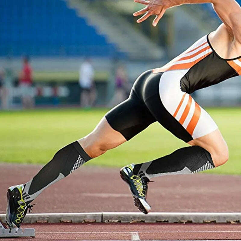 New Arrival Stockings Compression Golf Sport Socks Medical Nursing Stockings Prevent Varicose Veins Socks Fit For Rugby Socks - KIMLUD